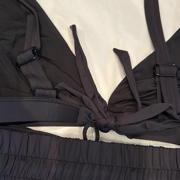 NWT GOOD AMERICAN high waist black bikini size S/M - Picture 10 of 14